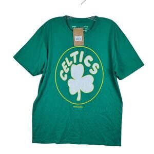 Mitchell and Ness NBA Monogram Tee, Boston Celtics, Green, Small
